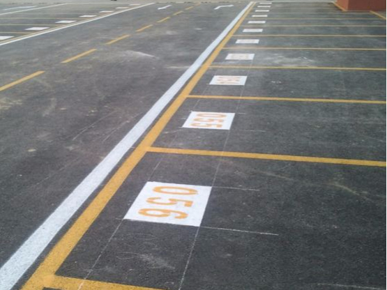 停車位編號(hào)數(shù)字劃線字母標(biāo)線 停車位編號(hào)數(shù)字劃線字母標(biāo)線